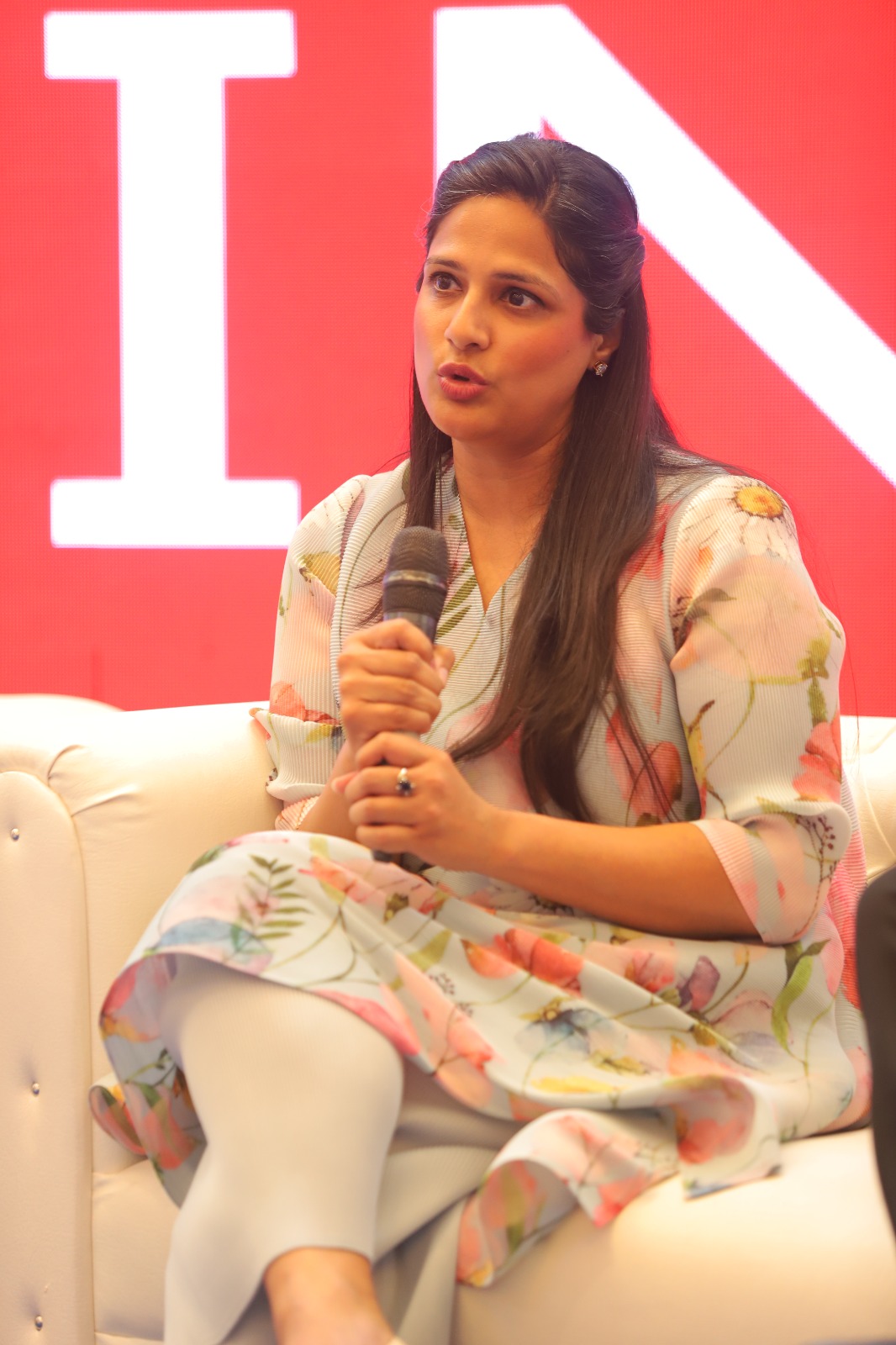 Priyankka Wadhwa speaking at Sugmya Sangam 2023